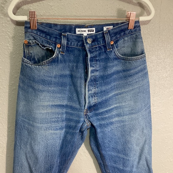 Re/Done Levi’s Jeans Size 25 - Picture 2 of 7